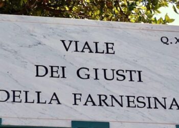 Inaugurato il “Viale dei Giusti della Farnesina”