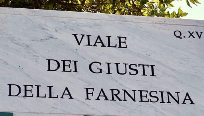Inaugurato il “Viale dei Giusti della Farnesina”