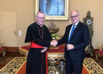 Gualtieri, incontrato cardinale Parolin: preziosa collaborazione per Giubileo 2025