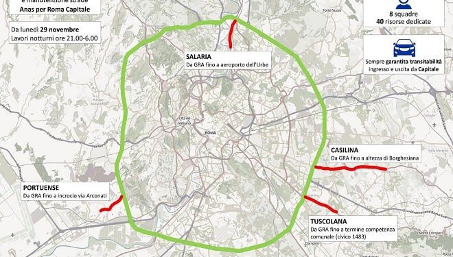 Strade: al via i lavori di messa in sicurezza e manutenzione
