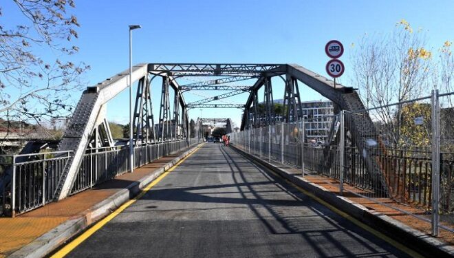 Riaperto il ponte dell’Industria