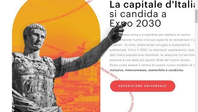Expo 2030, Roma si candida