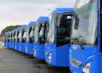 Presentati al terminal di Anagnina 60 nuovi bus Cotral