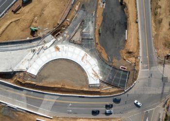 Lavori pubblici: Alessandri effettua sopralluogo per lavori a viabilità di gronda a Capena