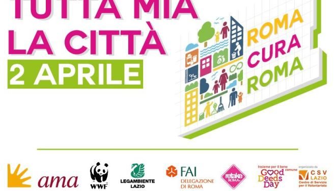 Roma cura Roma. Alfonsi: il 2 aprile giornata straordinaria, centinaia di interventi in tutta la città e adesione di 375 associazioni