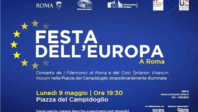 Oggi a Roma la Festa dell’Europa