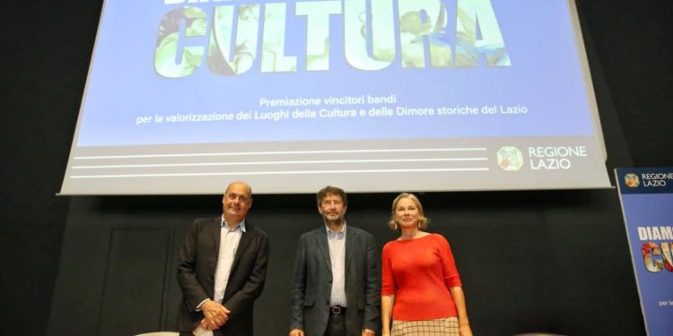 Cultura: Franceschini e Zingaretti al Maxxi per premiare 62 progetti di valorizzazione di luoghi della cultura, dimore e giardini storici del Lazio