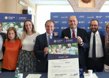 Zingaretti e Cozzoli presentano “sport lover”