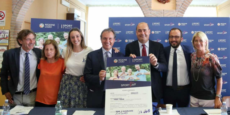Zingaretti e Cozzoli presentano “sport lover”