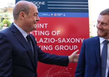 Zingaretti incontra Presidente Sassonia Kretschmer: avanti su temi comuni per obiettivi importanti