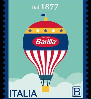 Un francobollo speciale celebra i 145 anni di Barilla tra cibo, arte e innovazione