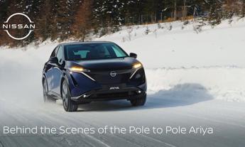 Nissan Ariya e-4Orce: dal Polo Nord al Polo Sud