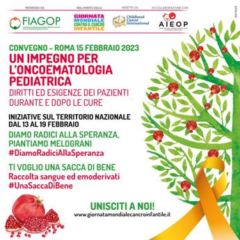 Giornata cancro infantile, al via settimana di sensibilizzazione