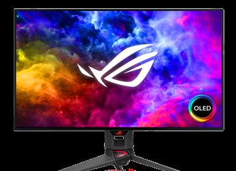 Asus, nuovo monitor Oled ROG da 26,5 pollici