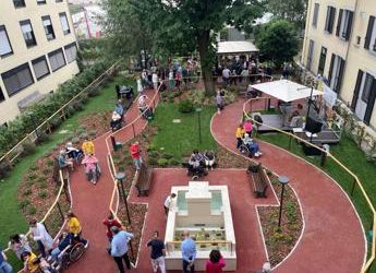 Demenza, ecco il giardino che ‘cura’ gli anziani