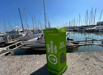 Raccolta lattine alluminio, progetto pilota nel porto di Ancona