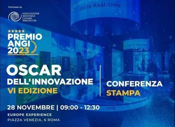 Oscar dell’Innovazione Premio ANGI 2023, presentato l’evento a Roma