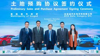 BYD sempre più ‘europea’ con impianto di produzione in Ungheria