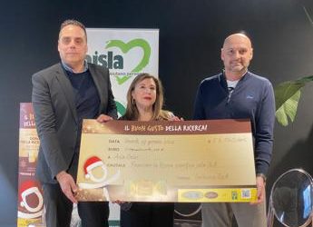 Malattie rare, 51mila euro ad Aisla da Galbusera nella Giornata dell’abbraccio