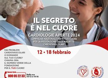 A San Valentino ama il tuo cuore, ‘Cardiologie aperte’ dal 12 al 18 febbraio