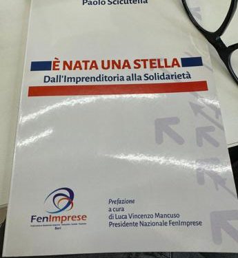 Fenimprese: ecco libro ‘E’ nata una stella’, ricavato in beneficenza