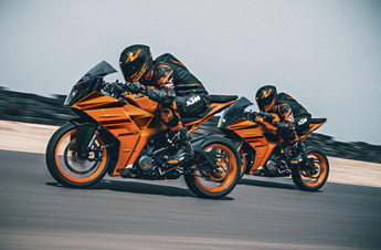 KTM aggiorna la sua gamma supersport con nuove colorazioni