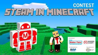 ‘Steam in Minecraft’, contest su transizione ecologica premia idee della scuola