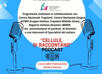 Trapianto di staminali, un podcast dà voce a chi le riceve e a chi le dona