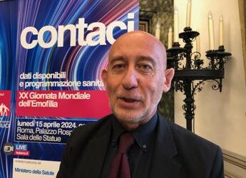 Emofilia, Arcieri (Iss): “Da buon funzionamento registro Mec vantaggi pazienti”