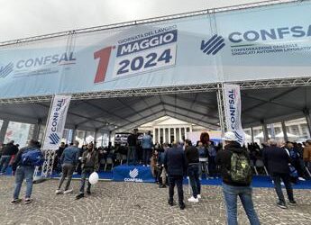 Maggio, Confsal: “Più dignità, sicurezza, equità e sviluppo per il lavoro”