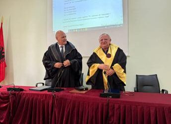 Università: Tirana, Giovanni Migliore è ‘Doctor Honoris causa’