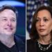 Elon Musk viola le regole di X, posta un video deepfake su Kamala Harris