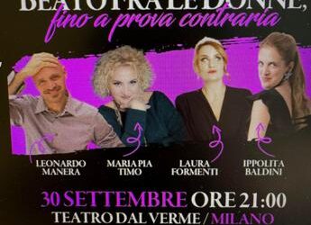 ‘Beato fra le donne’. Show a Milano per borse di studio a ragazze non abbienti