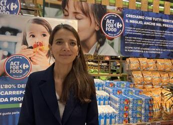 Alimentazione, Grendele (Carrefour Italia): “Con Act For Food equilibrio tra qualità e sostenibilità”