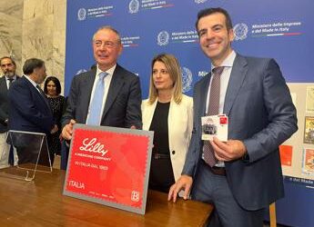 Farmaceutica: Lilly Italia, francobollo dal Mimit ne celebra eccellenza