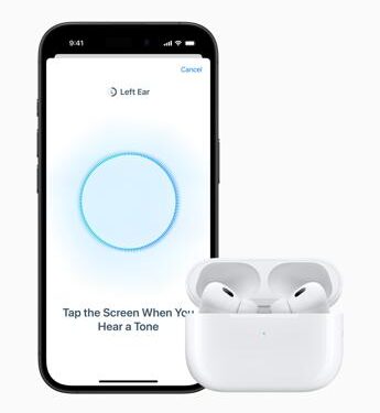 AirPods Pro 2, arriva il test dell’udito con gli auricolari Apple
