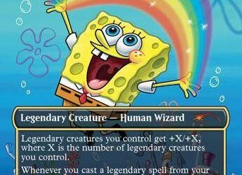SpongeBob SquarePants invade Magic: The Gathering