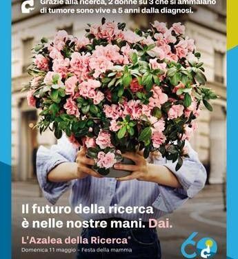 L’Azalea della ricerca Airc torna a sbocciare per la salute delle donne