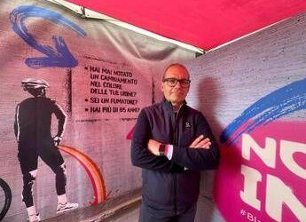 Tumori, survey a tappa emiliana Giro d’Italia, 3 su 4 conoscono cancro vescica