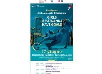Calcio, si conclude a Caracalla la ‘Week for Good’: Gama e Panico ambasciatrici