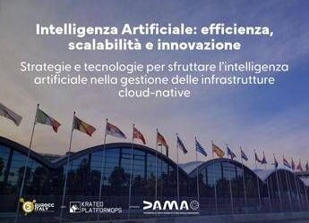 “Intelligenza Artificiale: efficienza, scalabilità e innovazione”: il 25 giugno una giornata dedicata al futuro dell’IA in Italia