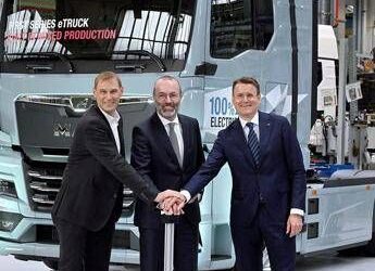 MAN inaugura la produzione in serie dei suoi camion elettrici
