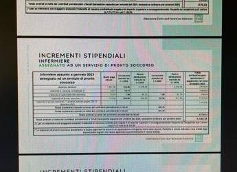 Rinnovo contratto infermieri, fino a 5.500 euro netti di arretrati in busta paga