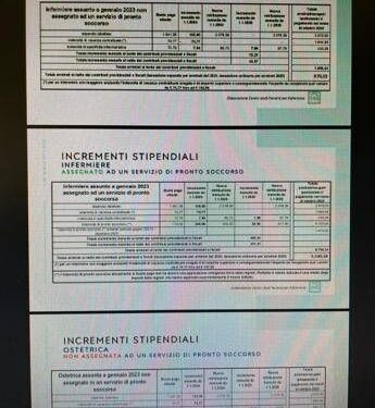Rinnovo contratto infermieri, fino a 5.500 euro netti di arretrati in busta paga