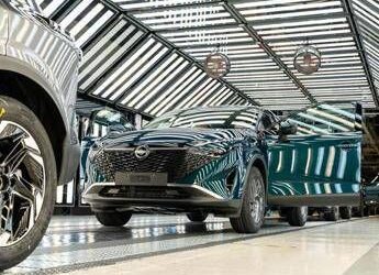 A Sunderland prende forma il Nissan Qashqai con il nuovo e-POWER