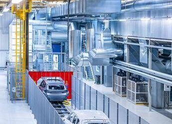 BMW Regensburg adotta il sistema a olio diatermico per una verniciatura più sostenibile