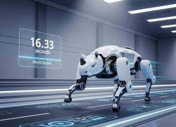 White Rhino, il robot quadrupede che ha stabilito il record mondiale di velocità