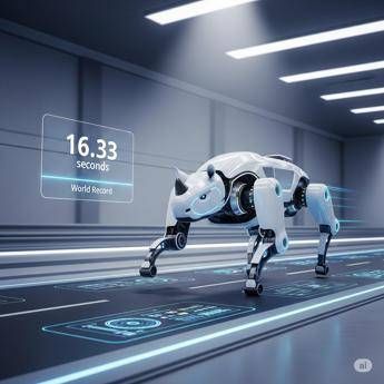 White Rhino, il robot quadrupede che ha stabilito il record mondiale di velocità