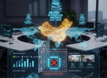Brevetti AI: Cina domina con 38.000 depositi, Stati Uniti guidano la maturità aziendale