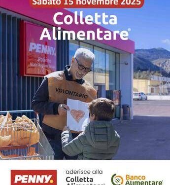 Solidarietà, il 15 novembre Giornata nazionale colletta alimentare in tutti i punti vendita Penny